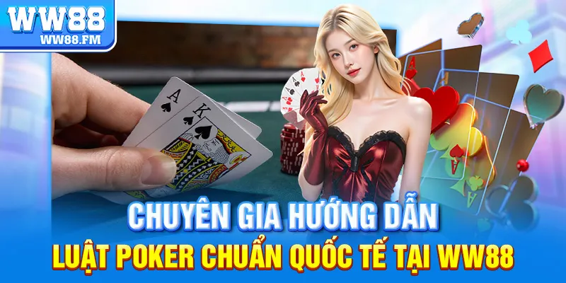 LUẬT BÀI POKER – TOÀN TẬP CÁC QUY TẮC CHƠI CHUYÊN NGHIỆP DÀNH CHO NGƯỜI MỚI LẪN CAO THỦ 8 Chuyên gia hướng dẫn luật Poker chuẩn quốc tế tại WW88.